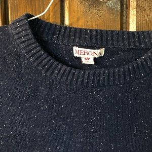 Blue Target wool sweater